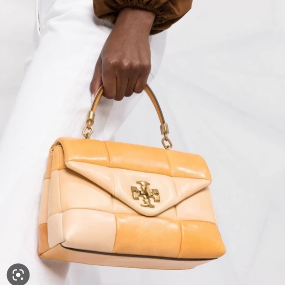 🔥NeW! $749 Tory Burch Kira Patchwork Satchel - Picture 6 of 17